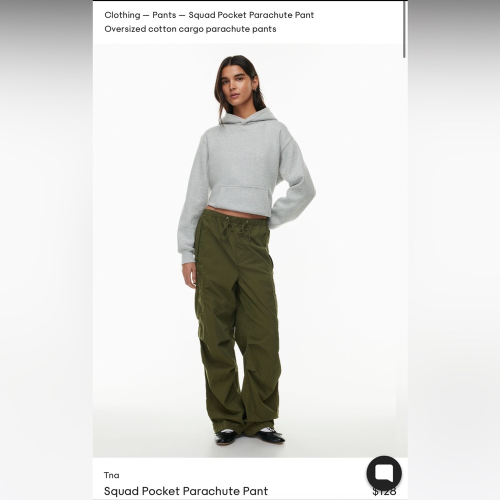 Aritzia TNA Squad Pocket Parachute Pants
